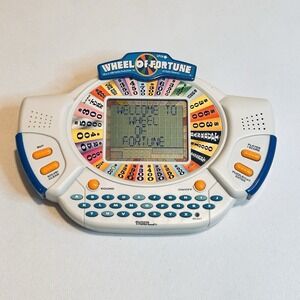 Wheel of Fortune Electronic Game with Cartridge Deluxe 1998 by Tiger